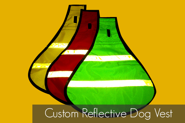 Custom Reflective Dog Vest