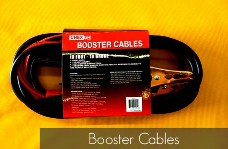 <strong>Part Number</strong> 32-065A-3
10 Gauge Booster Cables
Products/Kits displayed may vary slightly as portrayed