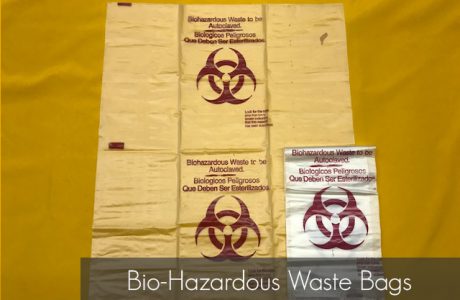 <strong>Part Number</strong>
Bio-Hazardous Waste Bags – 903-854
<strong>Contents</strong>
25”x30” Clear Bio-Hazardous Waste Bags (other sizes available, in case lot only)
Products/Kits displayed may vary slightly than portrayed.