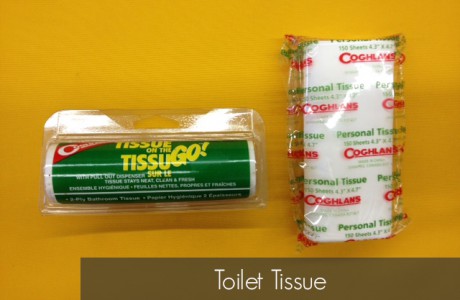 <strong>Part Number</strong>
Tissue on the Go - 0621
Personal Toilet Tissue – 9178
<strong>Contents</strong>
Tissue on the Go (comes in a compact pull-out dispenser)
Personal Toilet Tissue (biodegradable, 140 sheets per roll)
Products/Kits displayed may vary slightly than portrayed.